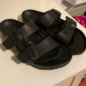 Black waterproof berkin stocks